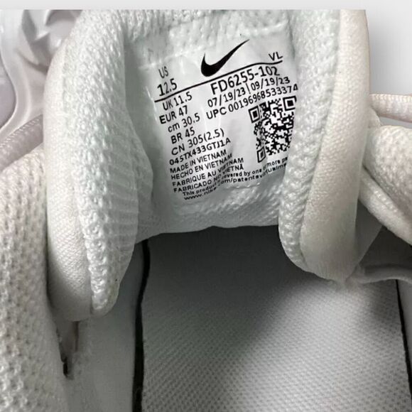 Nike Alpha Huarache Elite 4 MCS Baseball Cleats FD6255-102 Mens size 12.5 New - Picture 8 of 8